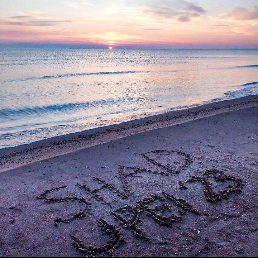 Folasewa2 Shads showing love for ShadUPEI on the beach