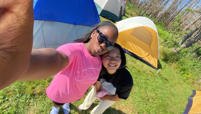 _12 Rihanat with her Shad friends camping in Prince Edward Island (PEI)
