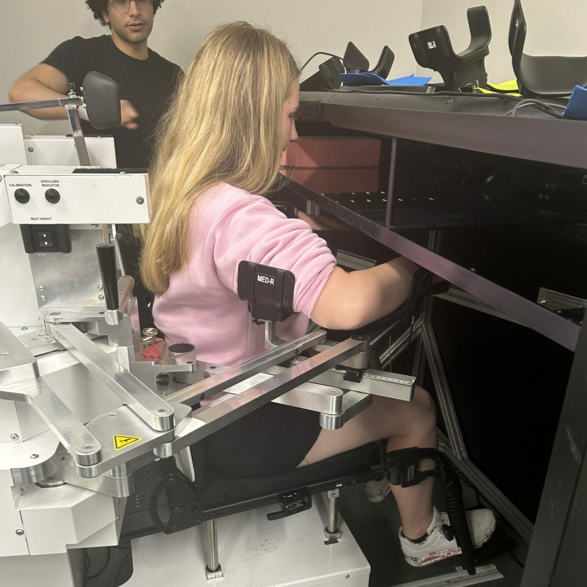 IMG_8923 Natalie participating in a hands-on experience in biomechanics that sparked her interest in engineering