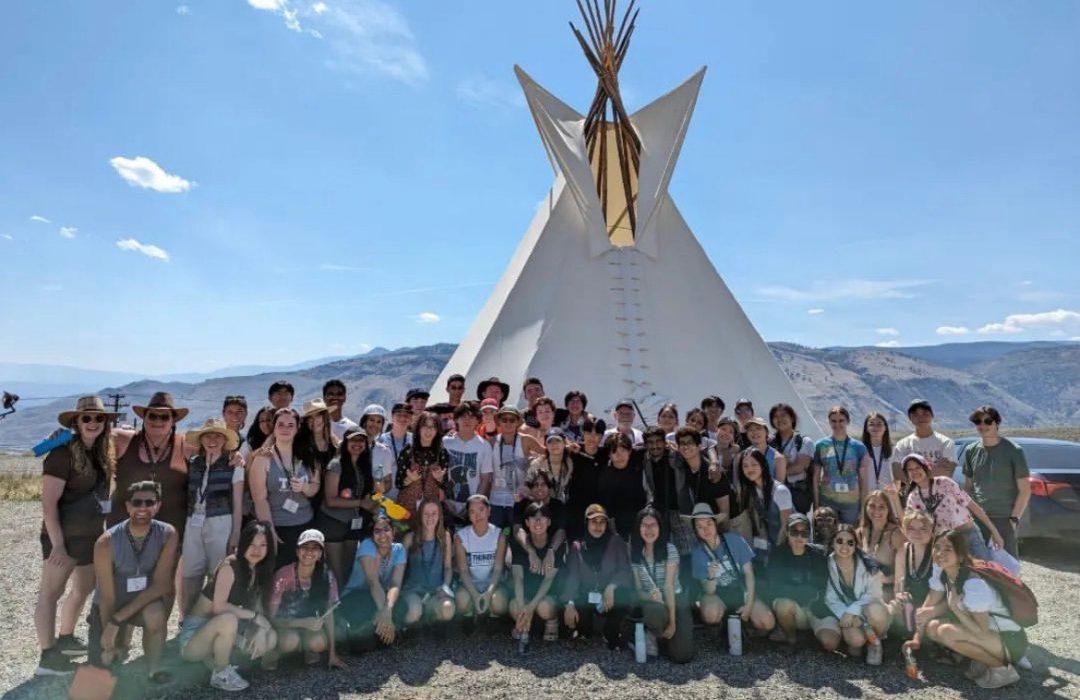 TRU Shads at TRU receiving Indigenous teachings from local Indigenous communities