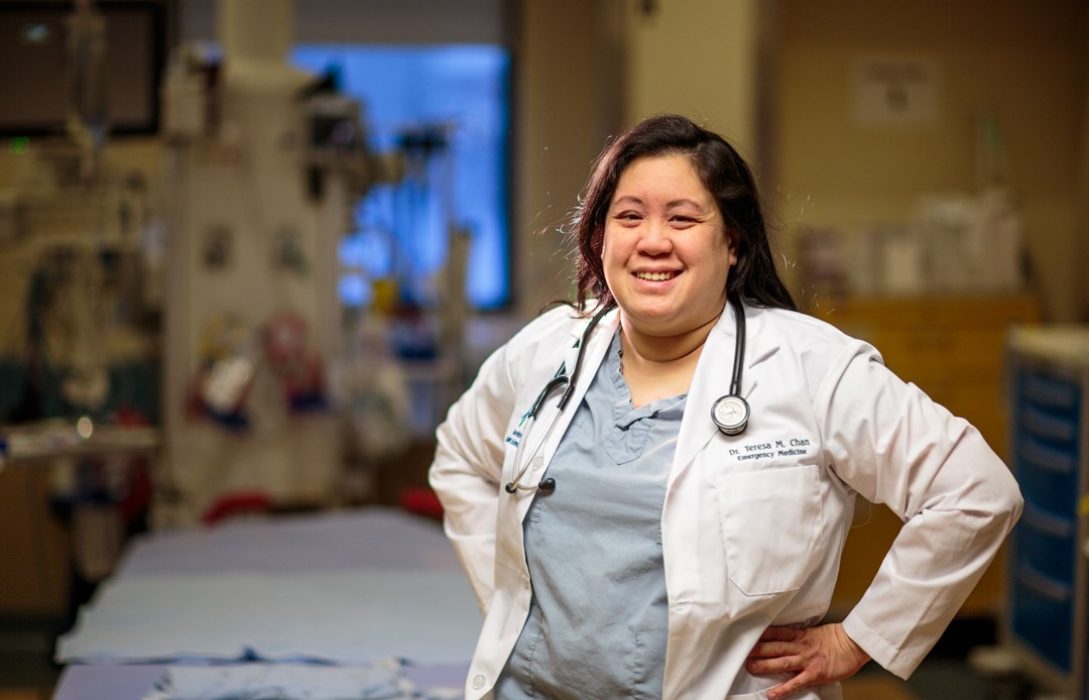 Teresa2 Dr. Teresa Chan in a clinical setting